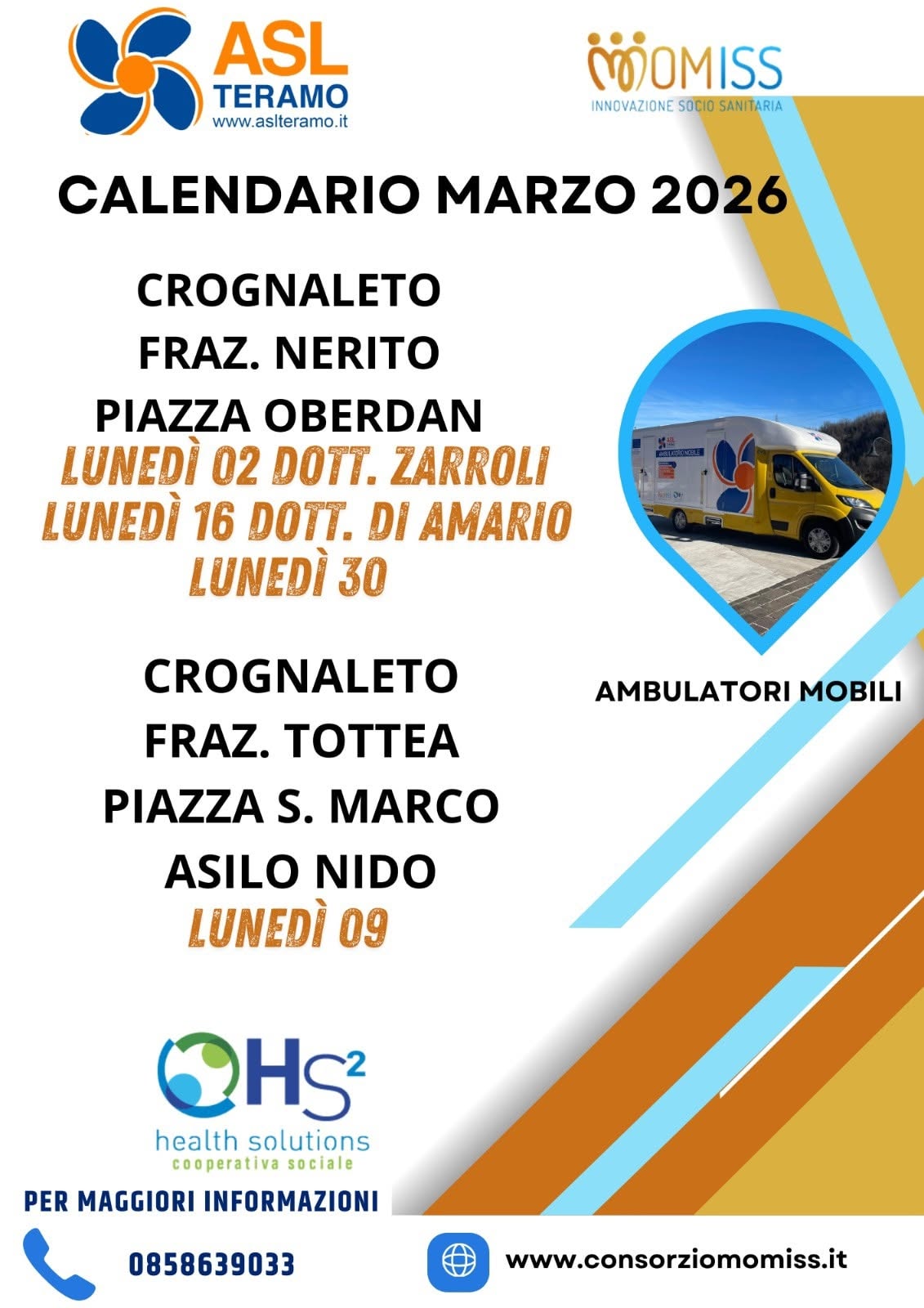Asl Teramo Calendario Marzo